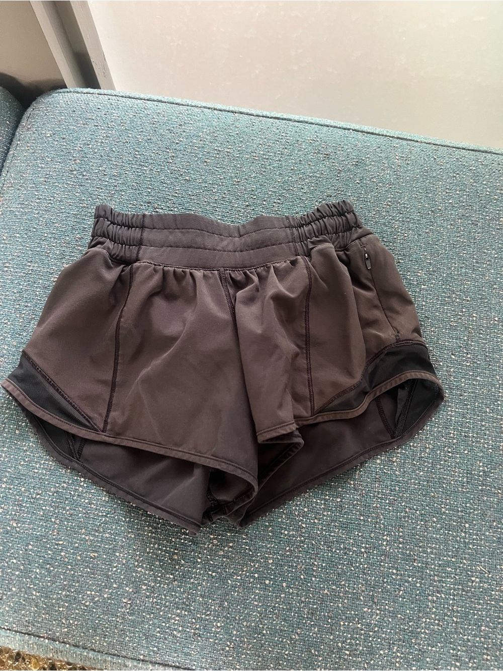 lululemon athletica Black Layered Running Shorts
